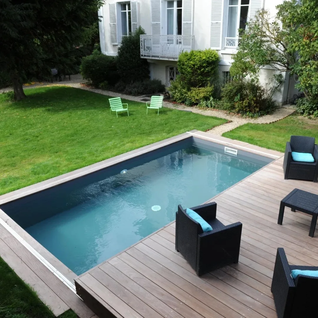 Раздвижная терраса для бассейна в Ставрополе