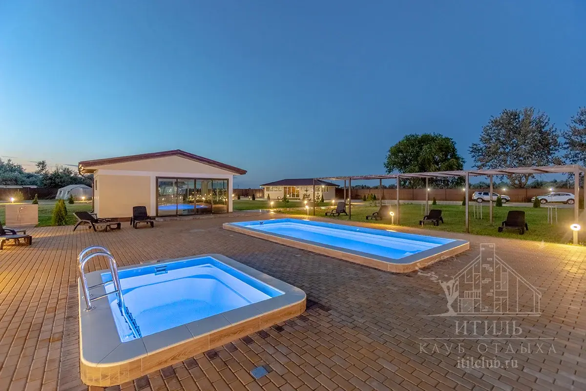 Композитная купель Laguna 3 — установка в Ставрополе